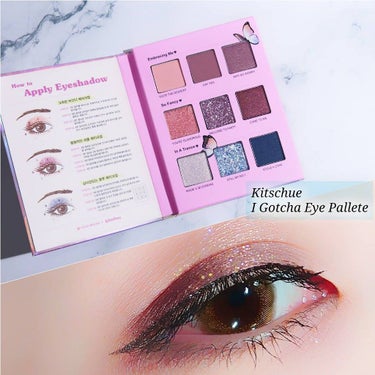 Kitschue I Gotcha Eye Pallete/YOUR BRAND/アイシャドウパレットを使ったクチコミ（1枚目）