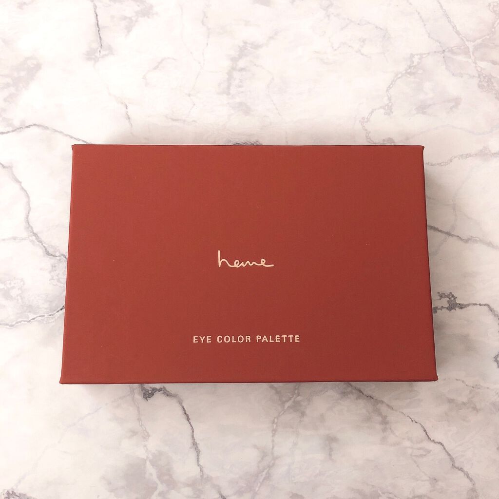 アイカラーパレット バーンオレンジ/heme/アイシャドウパレットを使ったクチコミ（2枚目）