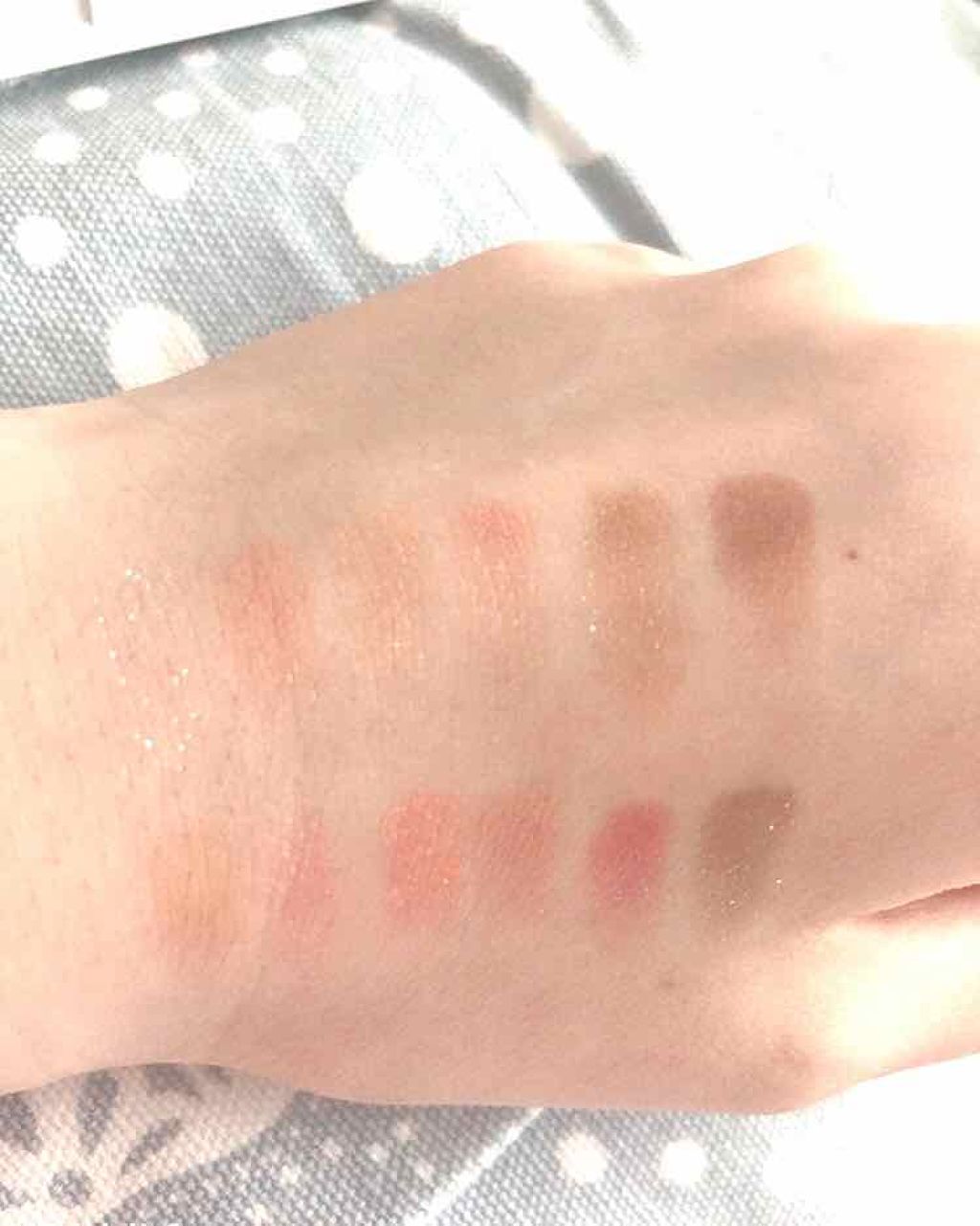 バレンタインボックス2 ピーチパレット/VAVI MELLO/アイシャドウパレットを使ったクチコミ(2枚目)