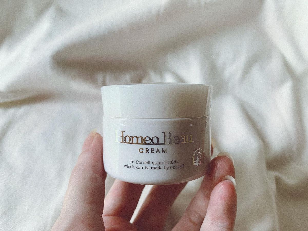 クリーム/Homeo Beau/フェイスクリームを使ったクチコミ（1枚目）