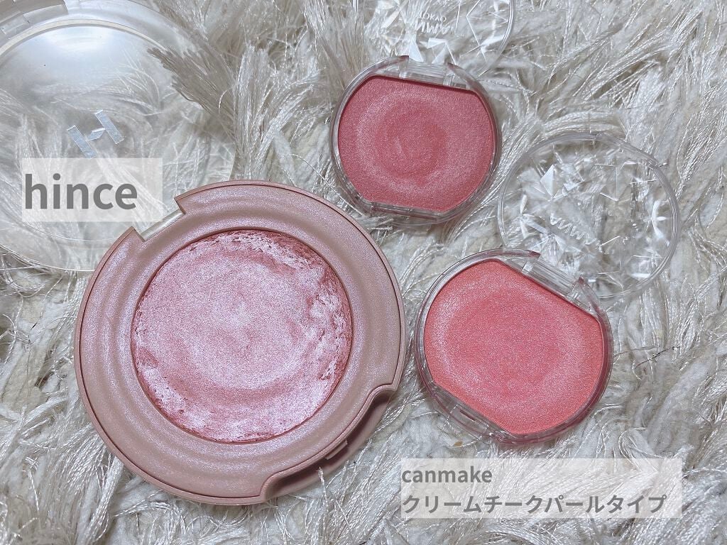 トゥルーディメンショングロウチーク/hince/パウダーチークを使ったクチコミ(7枚目)