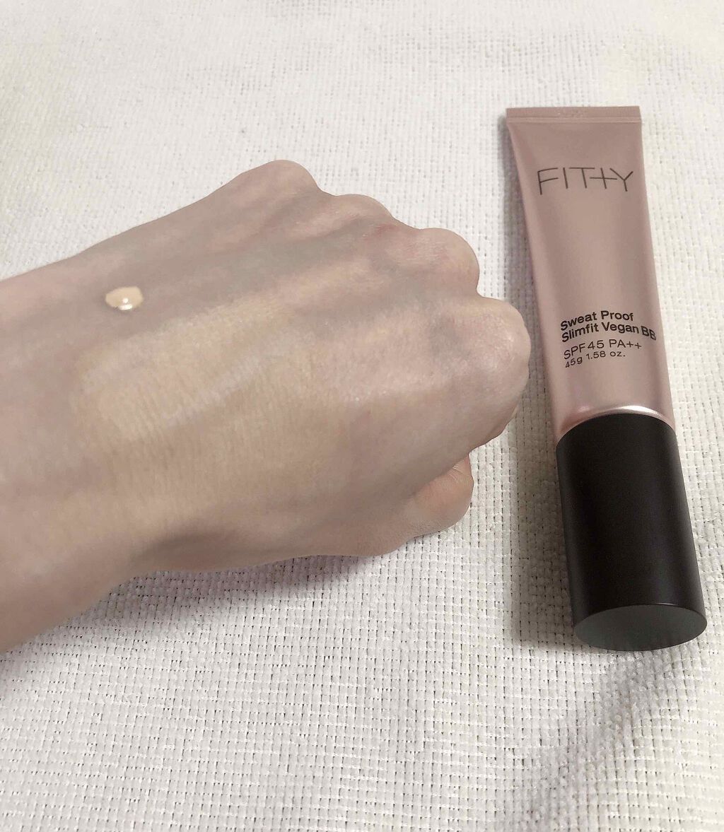 スウェットプルーフスリムフィットヴィーガンBB/CLIO/BBクリームを使ったクチコミ（3枚目）