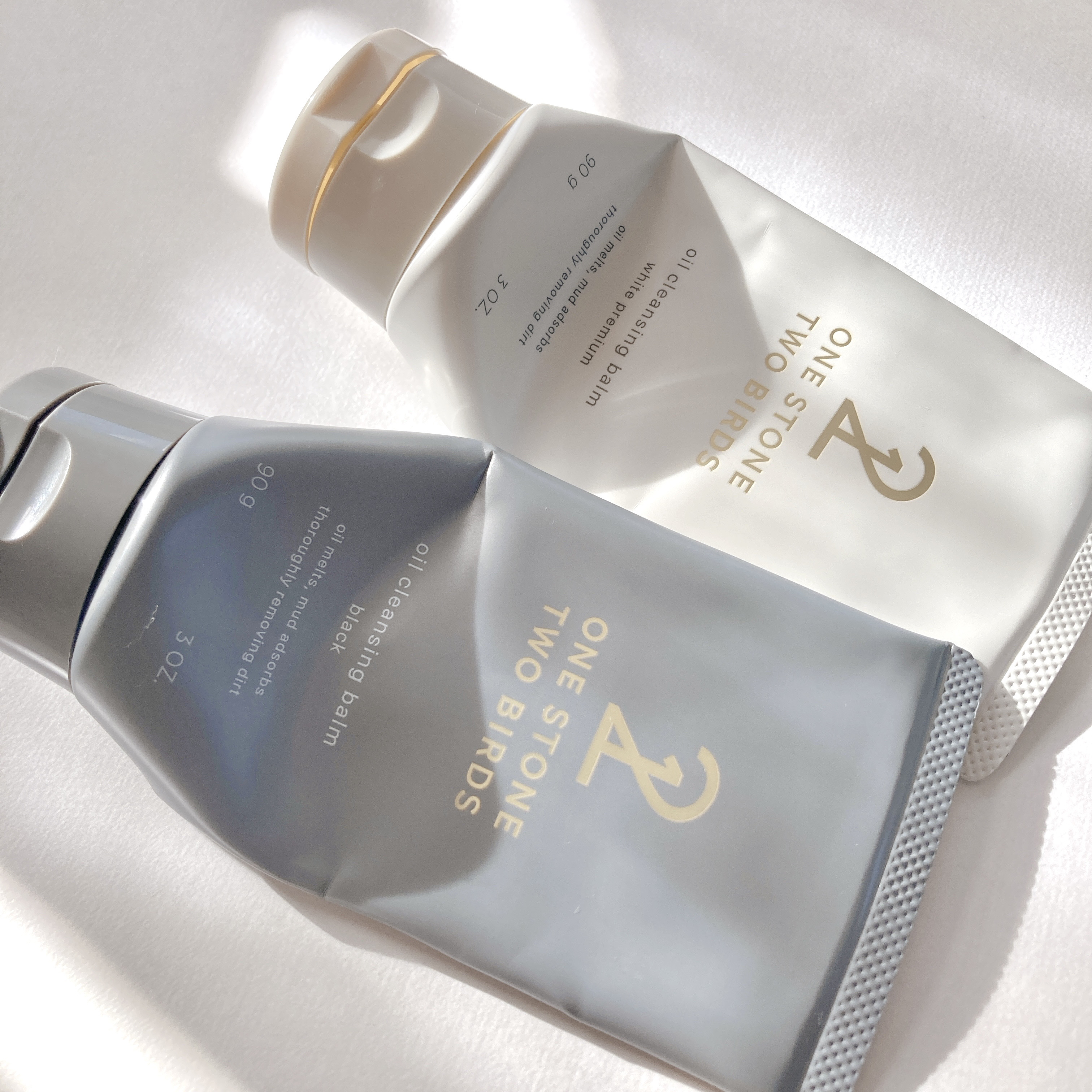 オイルクレンジングバーム ブラック/ONE STONE TWO BIRDS/クレンジングバームを使ったクチコミ（2枚目）