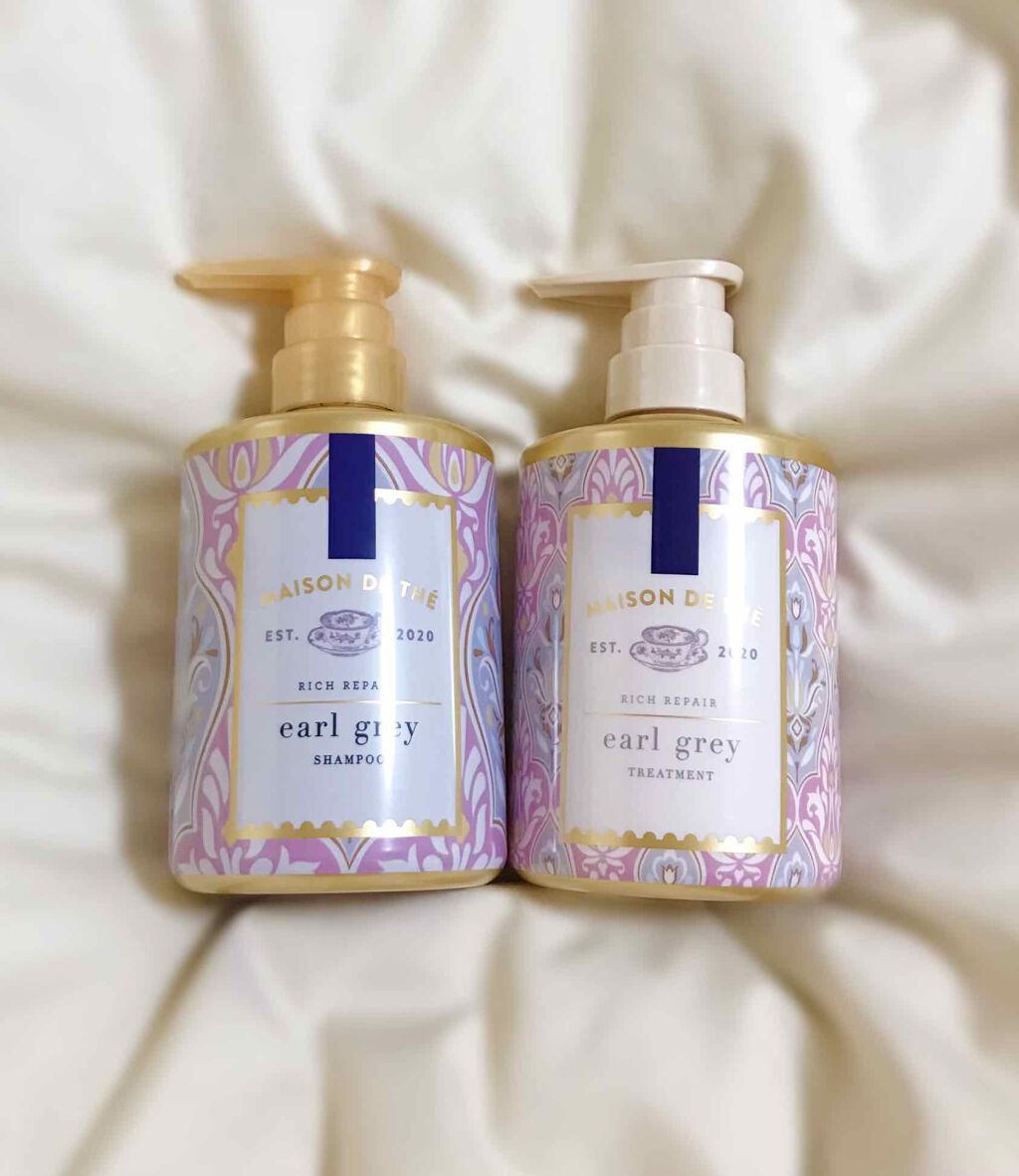 リッチリペア シャンプー/トリートメント/MAISON DE THÉ/市販シャンプーを使ったクチコミ(2枚目)