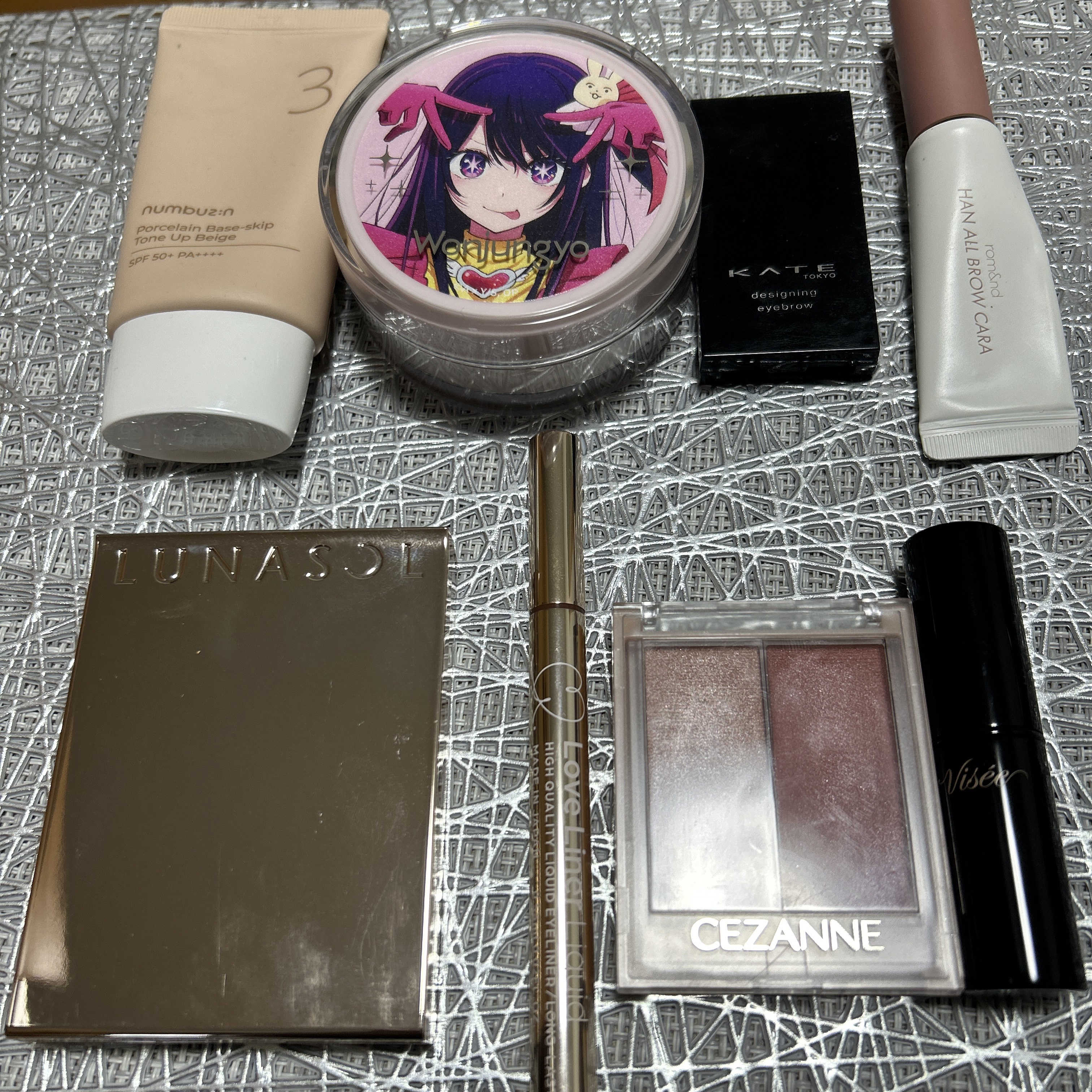 フェイスグロウカラー/CEZANNE/クリームハイライトを使ったクチコミ（1枚目）