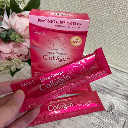 ディープチャージ コラーゲン パウダー/ファンケル/食品を使ったクチコミ(3枚目)