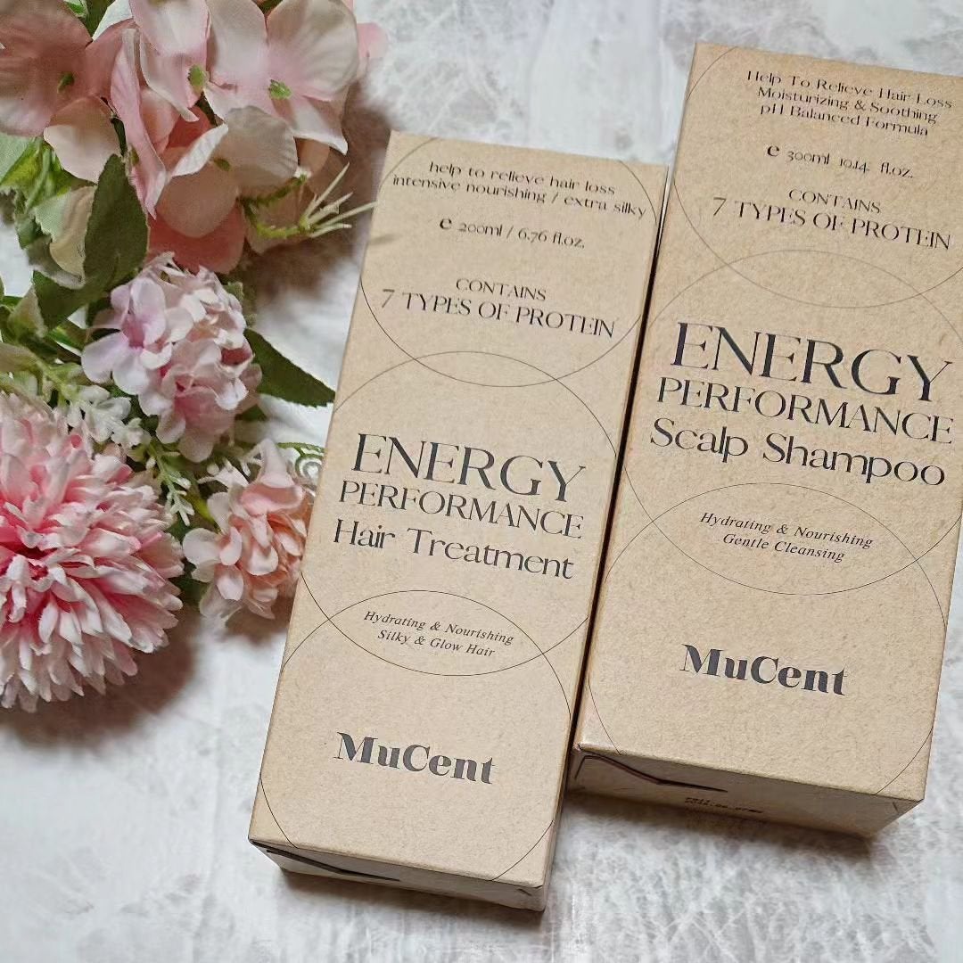 エナジーパフォーマンス スカルプシャンプー / ヘアトリートメント/MuCent/市販シャンプーを使ったクチコミ(3枚目)