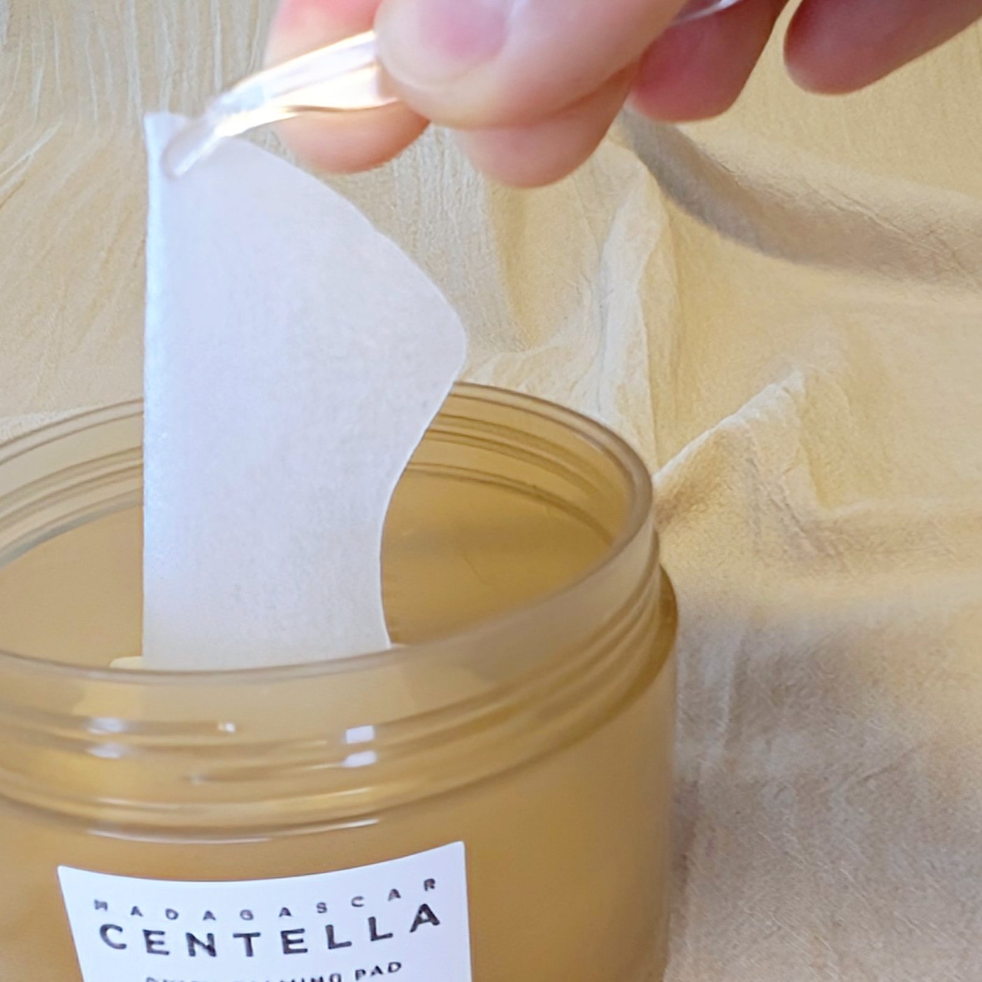 センテラ クイックカーミングパッド/SKIN1004/トナーパッドを使ったクチコミ（3枚目）