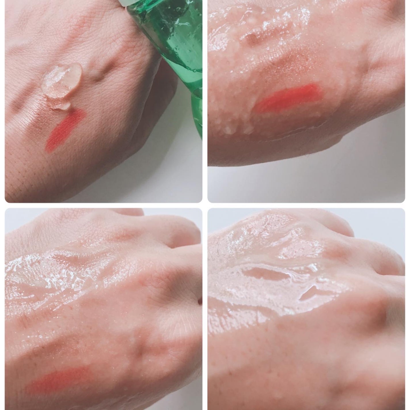 クレンジングジュレ シャルドネミックス/cocoroagaru/クレンジングジェルを使ったクチコミ(4枚目)