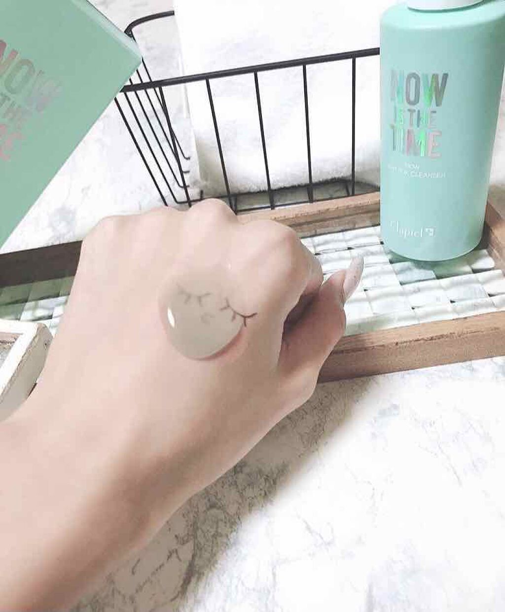 クラピエル ナウ ミント トックス クレンザー/Clapiel/洗顔フォームを使ったクチコミ（2枚目）