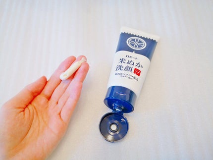 江戸こすめ 米ぬか洗顔/ロゼット/洗顔フォームを使ったクチコミ(2枚目)