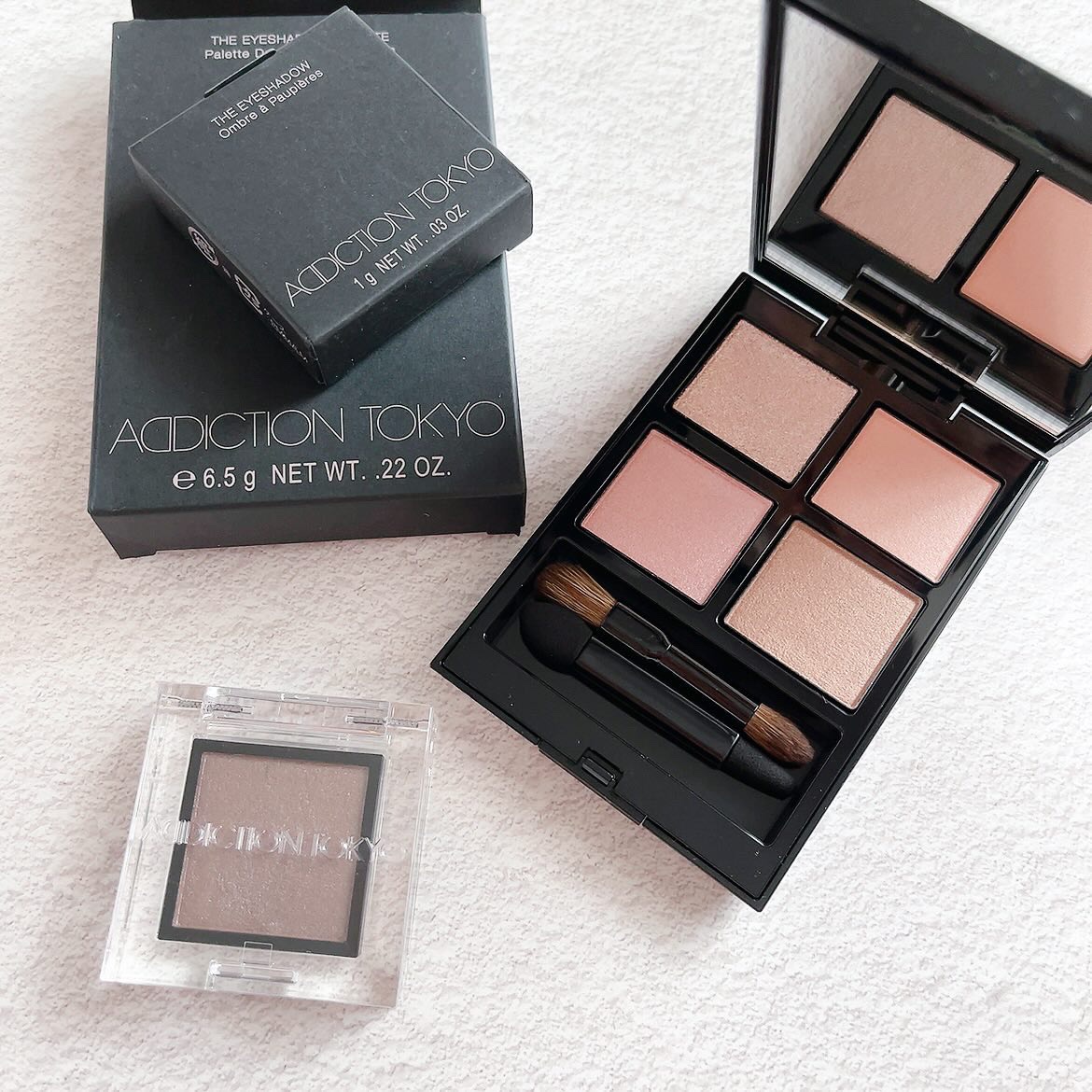 アディクション ザ アイシャドウ パール/ADDICTION/単色アイシャドウを使ったクチコミ（1枚目）