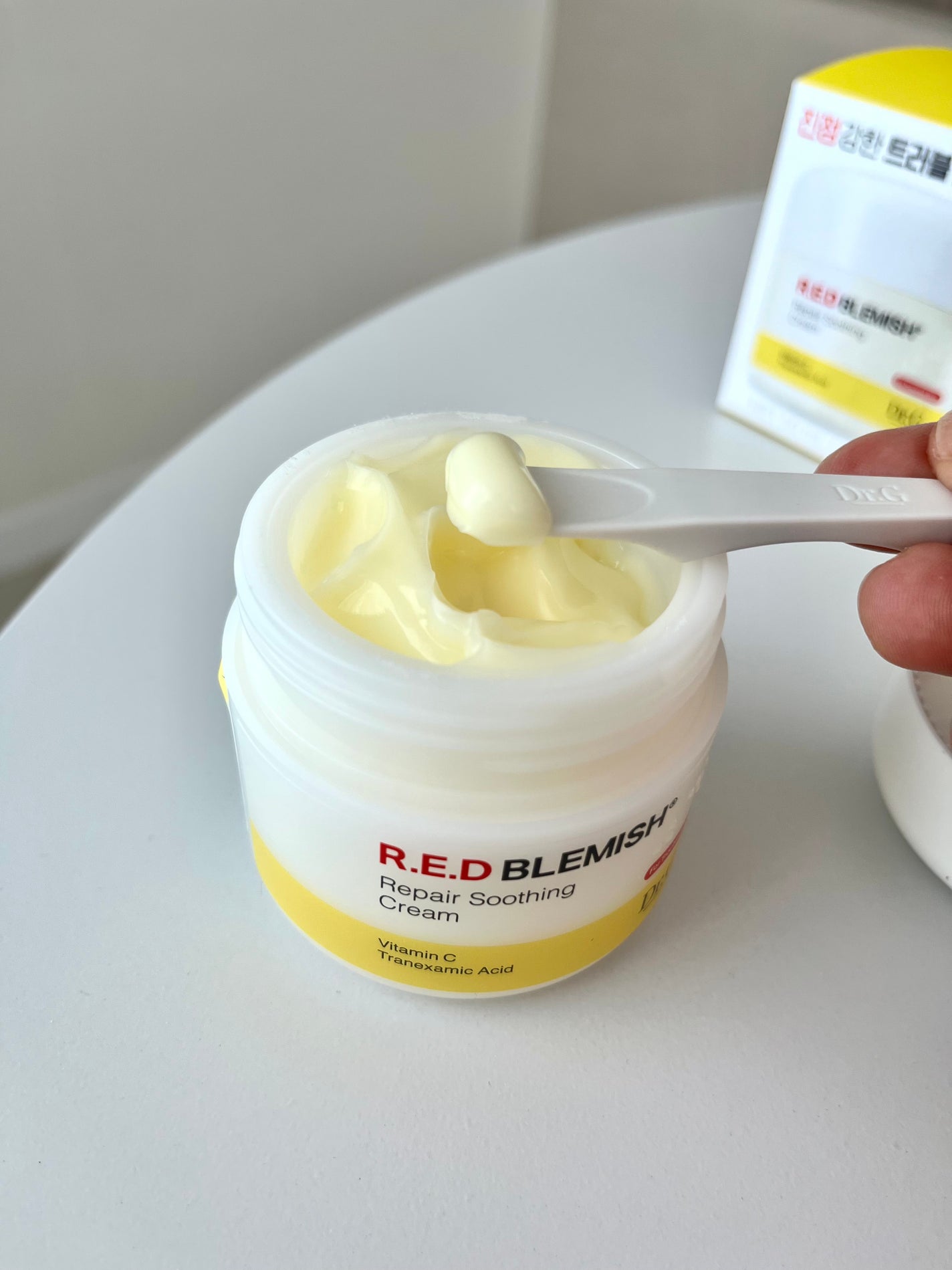 レッドブレミッシュ リペアスージングクリーム/Dr.G/フェイスクリームを使ったクチコミ(2枚目)