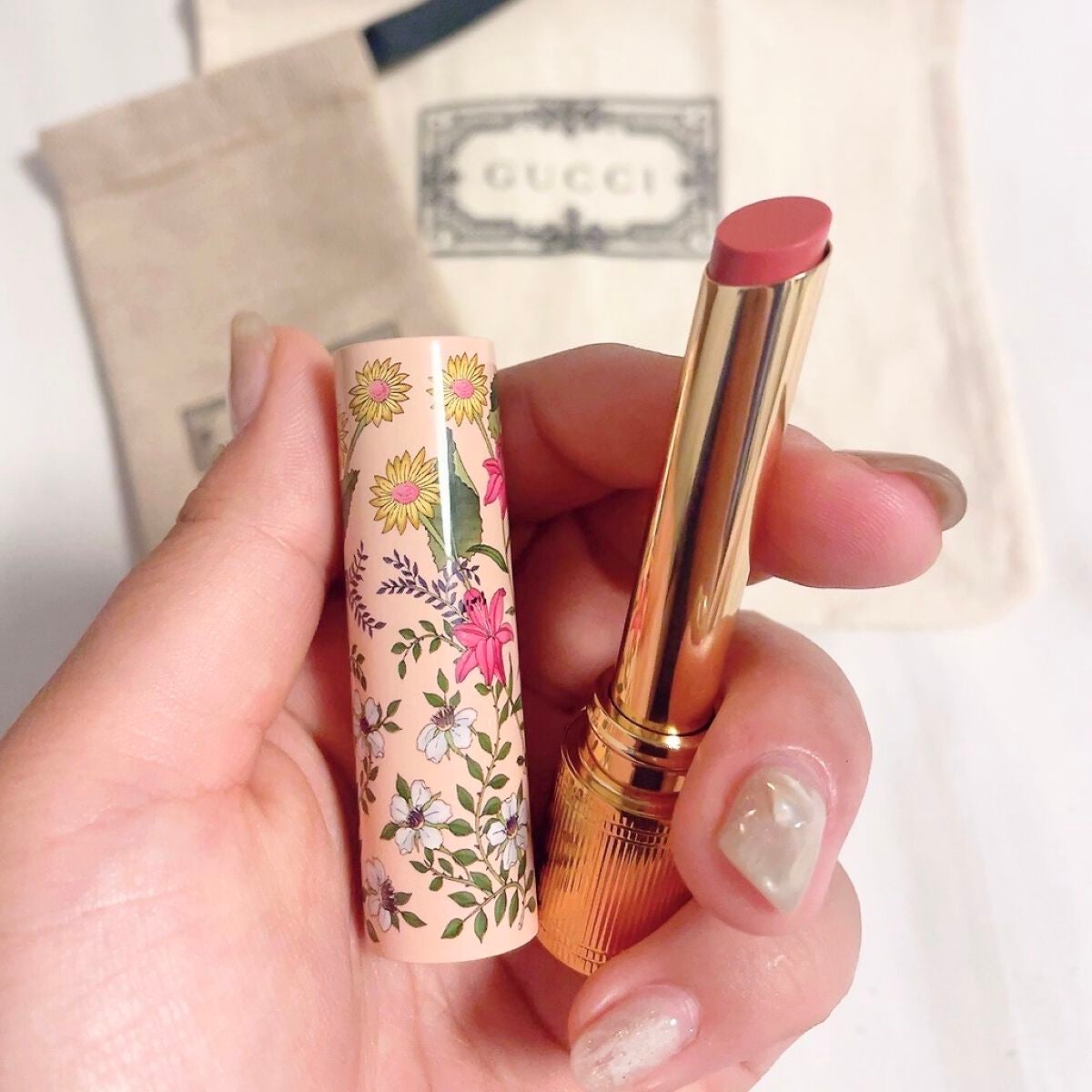 グッチ ルージュ ドゥ ボーテ ブリアン/GUCCI beauty/口紅を使ったクチコミ(1枚目)