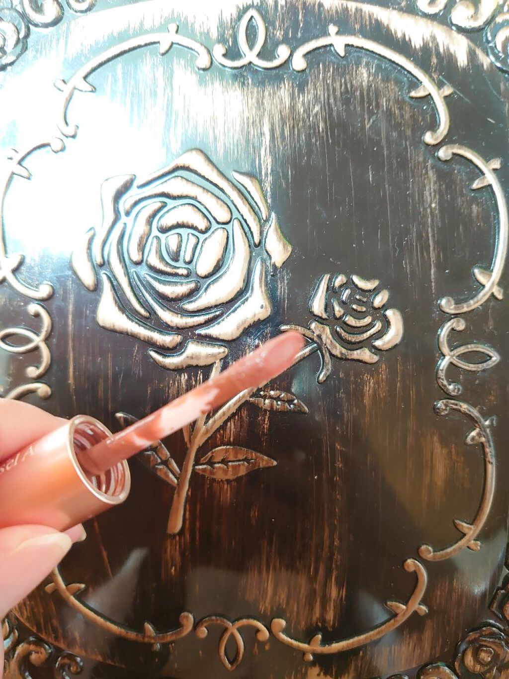 ウォータリーリップティント マット 07 モカピンク/ミゼルエディ/リップティントを使ったクチコミ（2枚目）