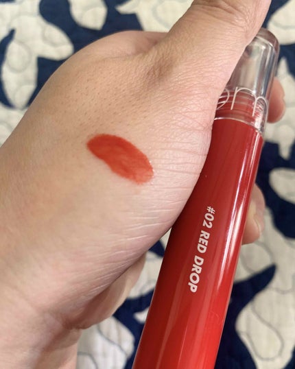 グラスティングウォーターティント/rom&nd/リップティントを使ったクチコミ(1枚目)