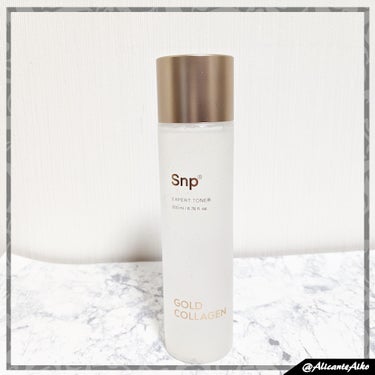 ゴールドコラーゲンエキスパートトナー/SNP/化粧水を使ったクチコミ（5枚目）
