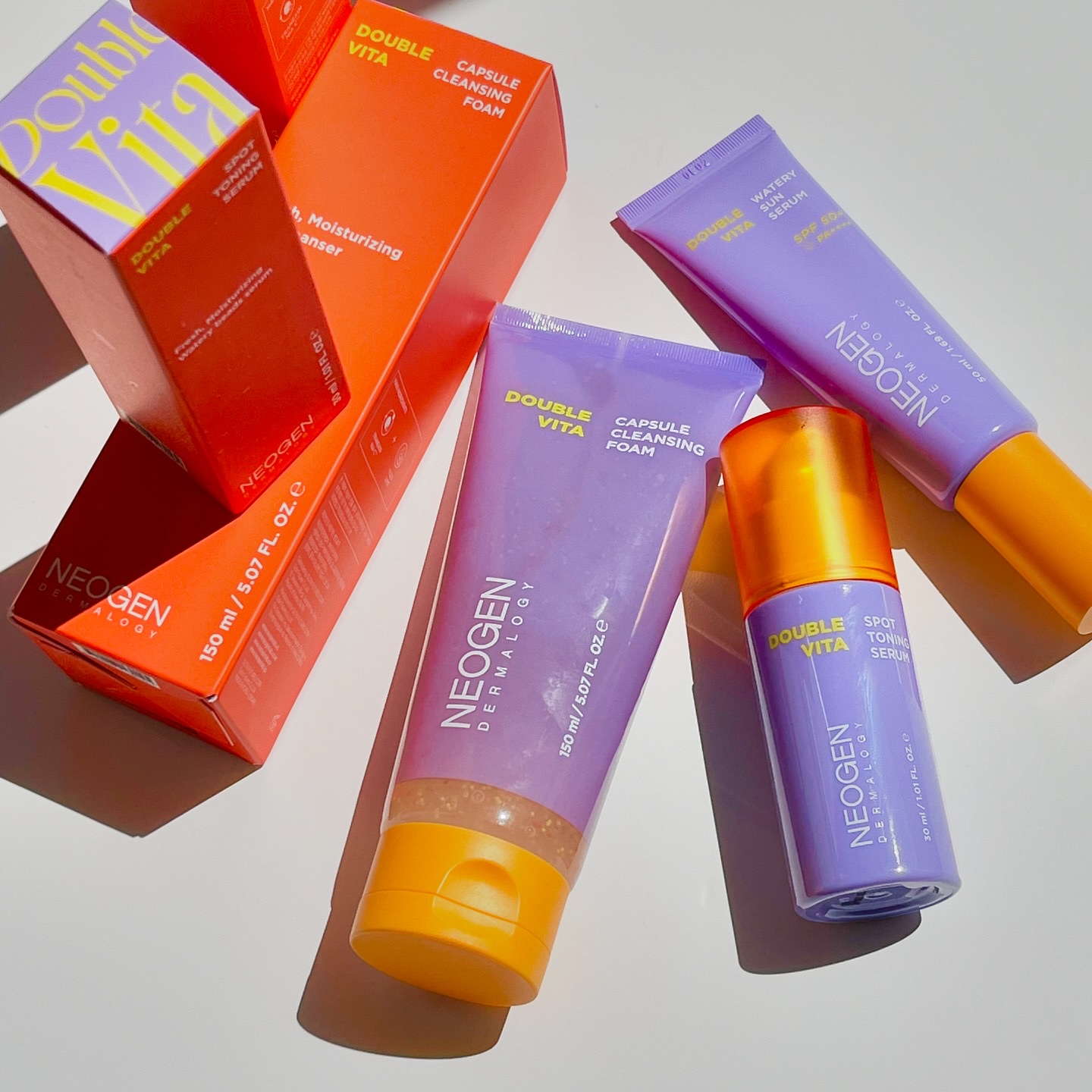 ダブルビタカプセルクレンジングフォーム/NEOGEN/洗顔フォームを使ったクチコミ（1枚目）