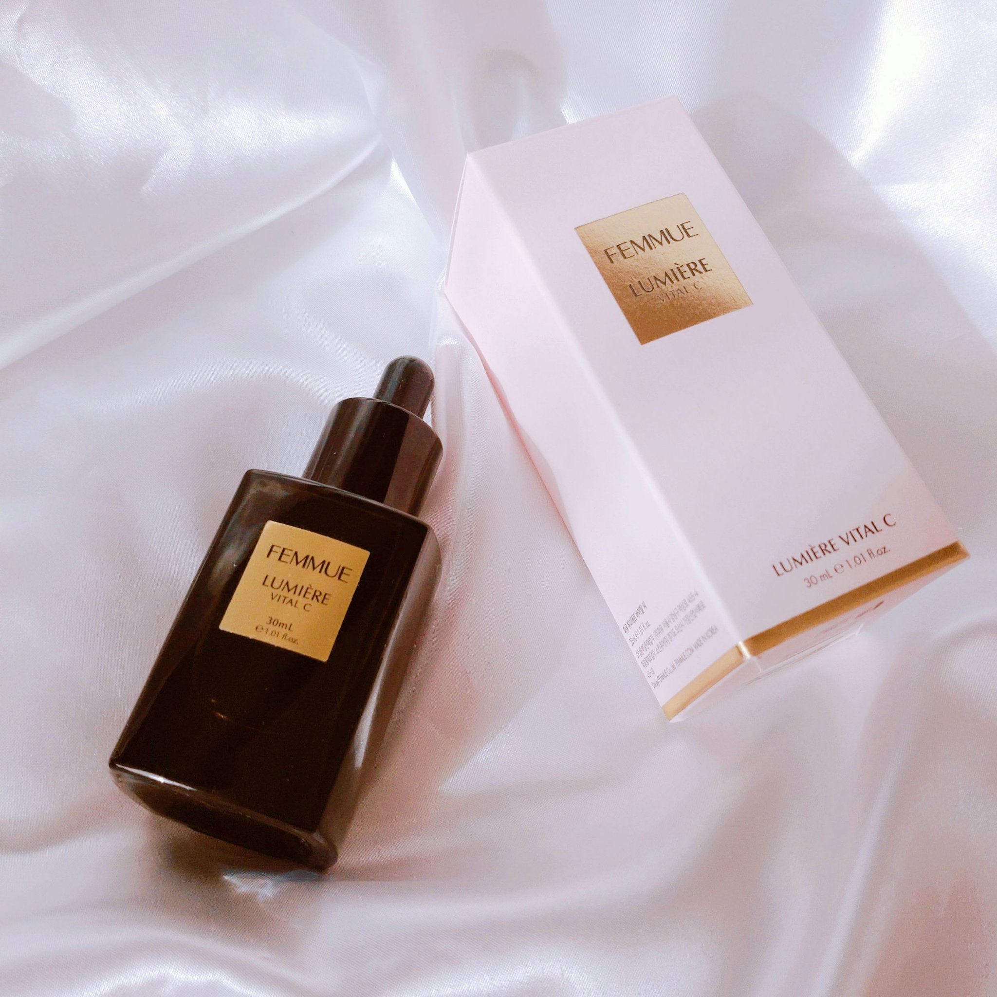 ルミエール ヴァイタルC/FEMMUE/ブースター・導入液を使ったクチコミ（2枚目）