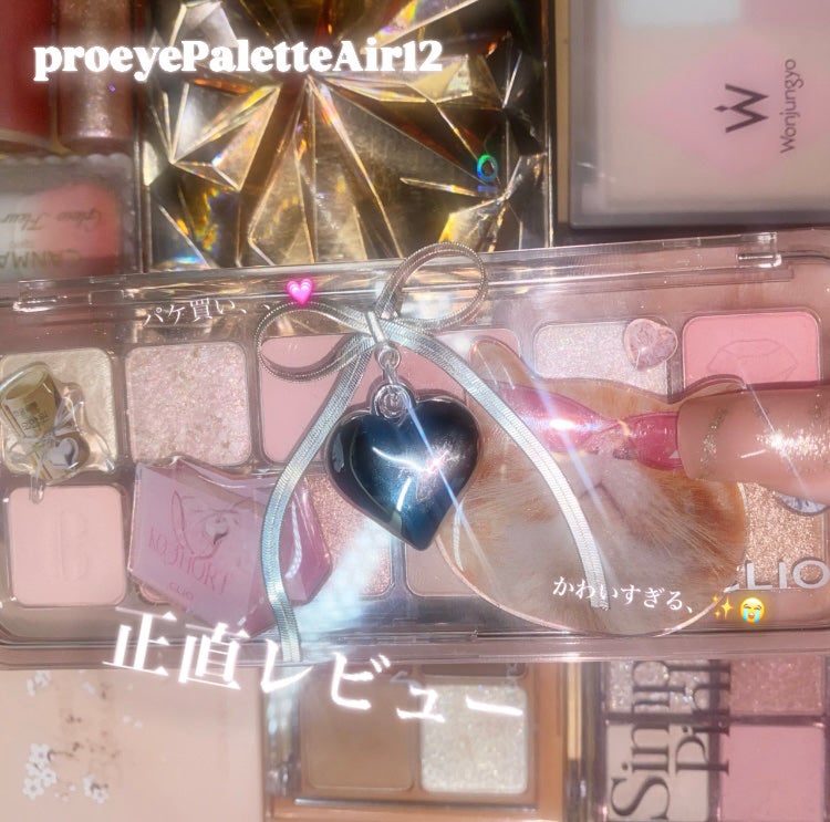 プロ アイ パレット エアー/CLIO/アイシャドウパレットを使ったクチコミ(1枚目)
