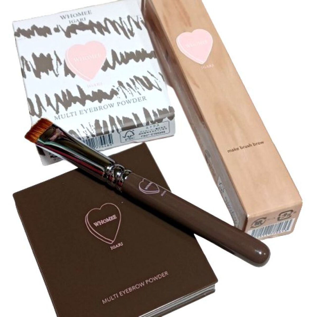 フーミー マルチアイブロウパウダー/WHOMEE/パウダーアイブロウを使ったクチコミ（2枚目）