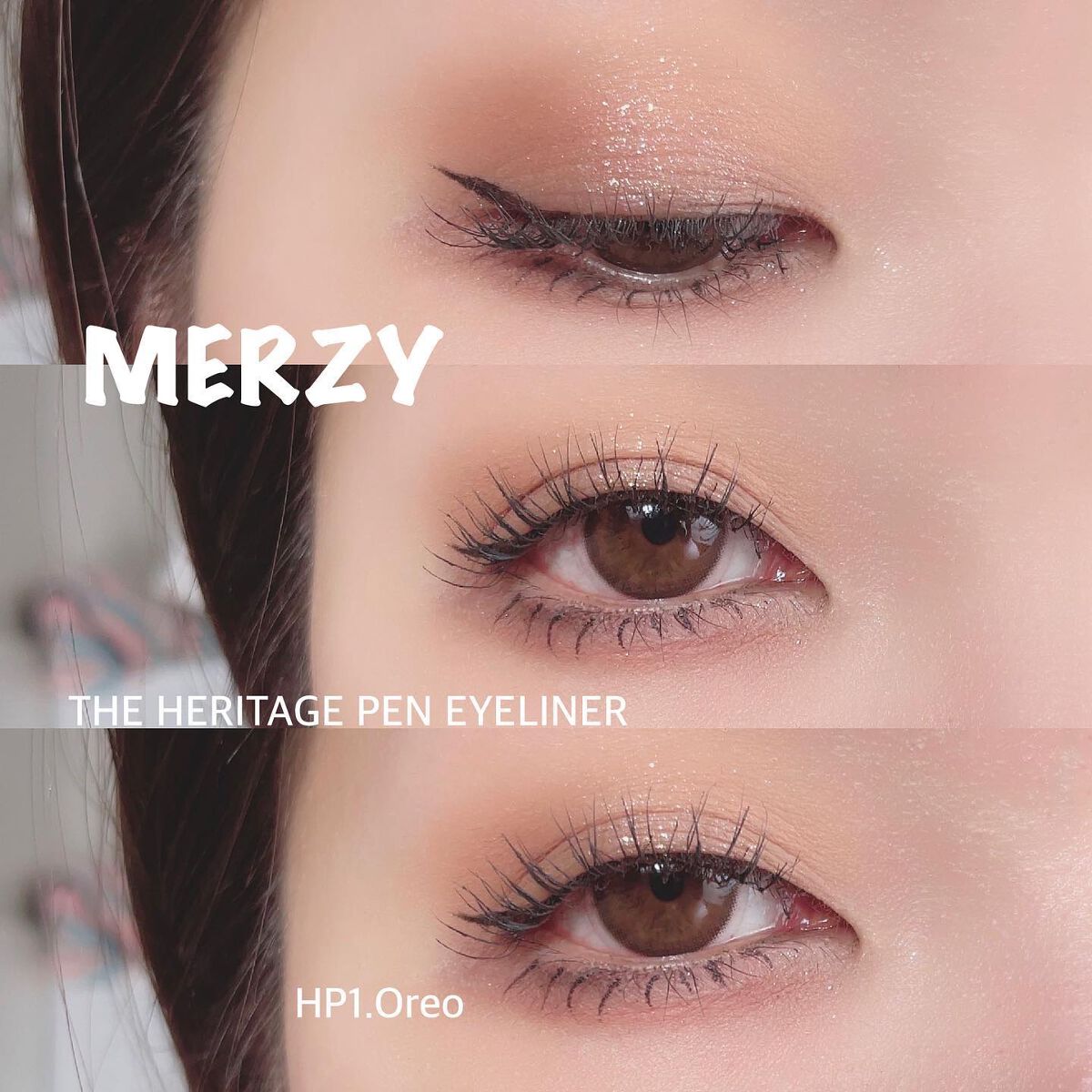THE HERITAGE PEN EYELINER/MERZY/リキッドアイライナーを使ったクチコミ(5枚目)