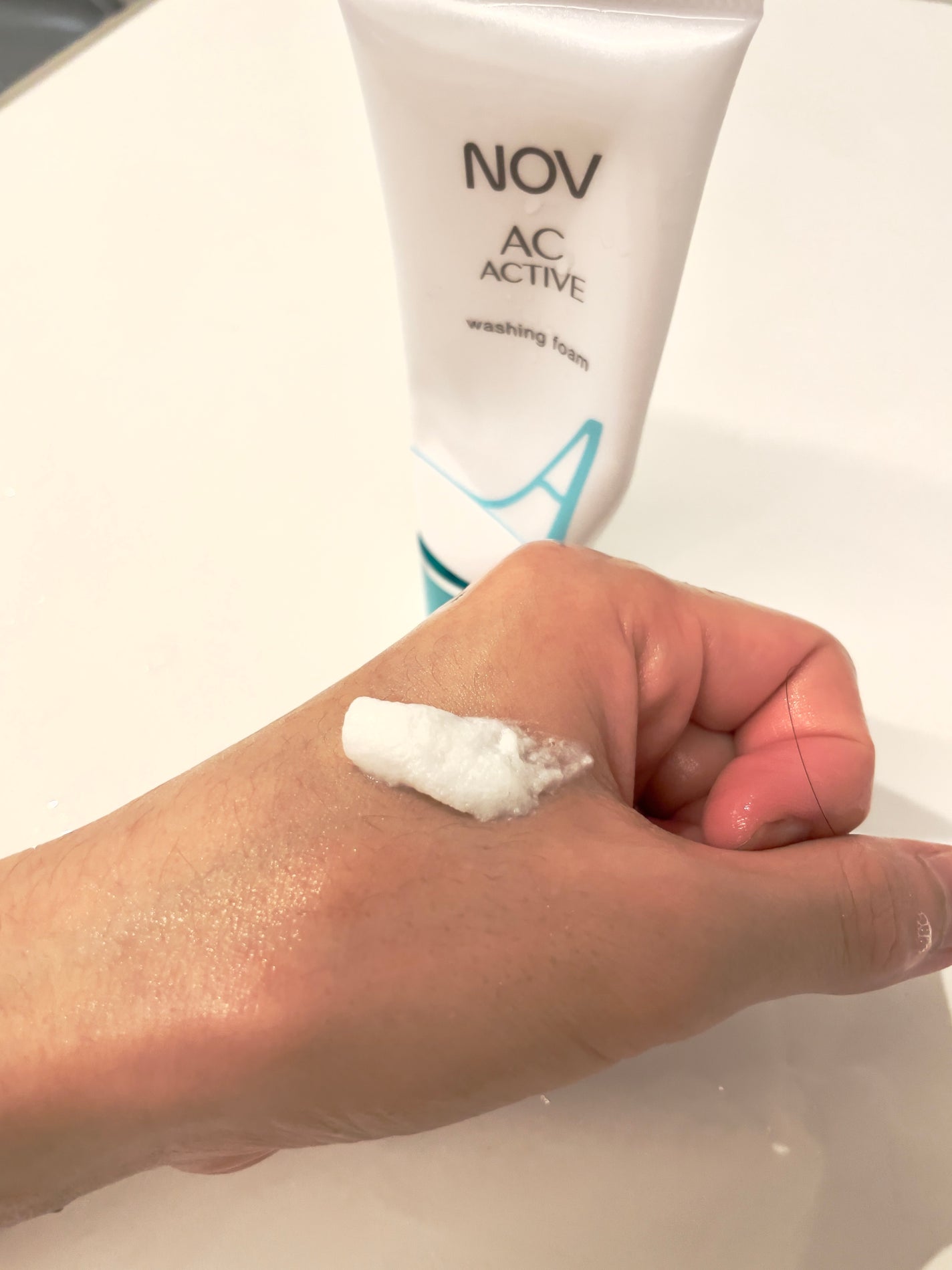 ACアクティブ ウォッシングフォーム/NOV/洗顔フォームを使ったクチコミ(2枚目)