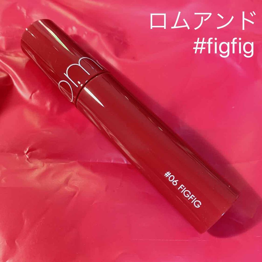 ジューシーラスティングティント/rom&nd/リップティントを使ったクチコミ（1枚目）