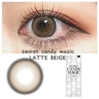 secretcandymagic 1day(シークレットキャンディーマジック）/secret candymagic/ワンデー（１DAY）カラコンを使ったクチコミ（1枚目）