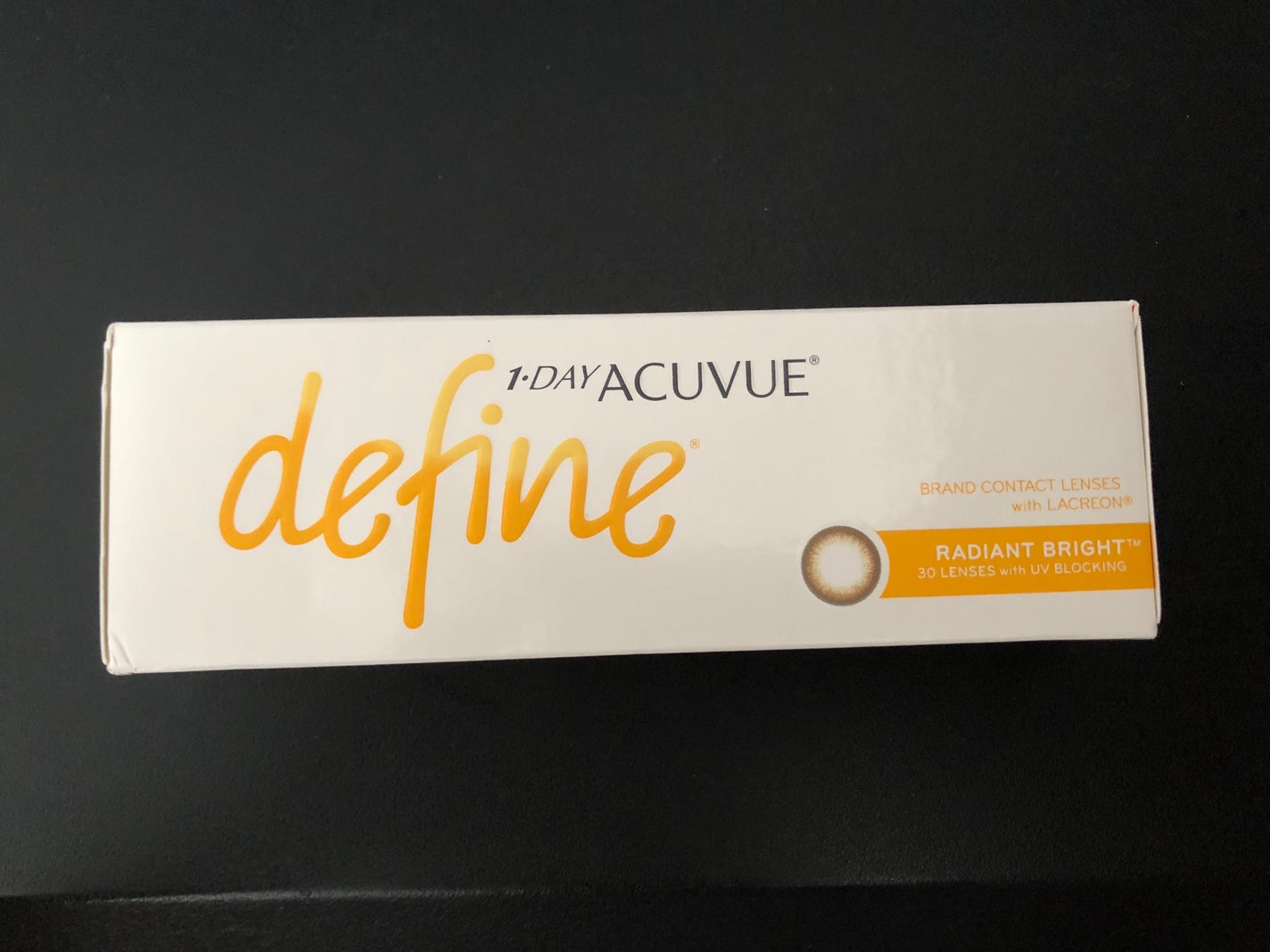 ワンデーアキュビュー®ディファイン®モイスト®/アキュビュー® ディファイン®/ワンデー(1DAY)カラコンを使ったクチコミ(1枚目)