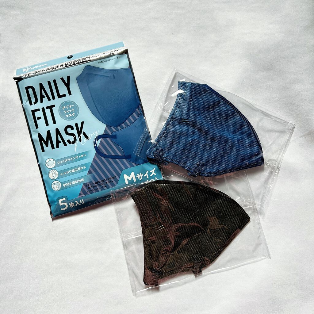 デイリーフィットマスク/アイリスオーヤマ/マスクを使ったクチコミ（1枚目）