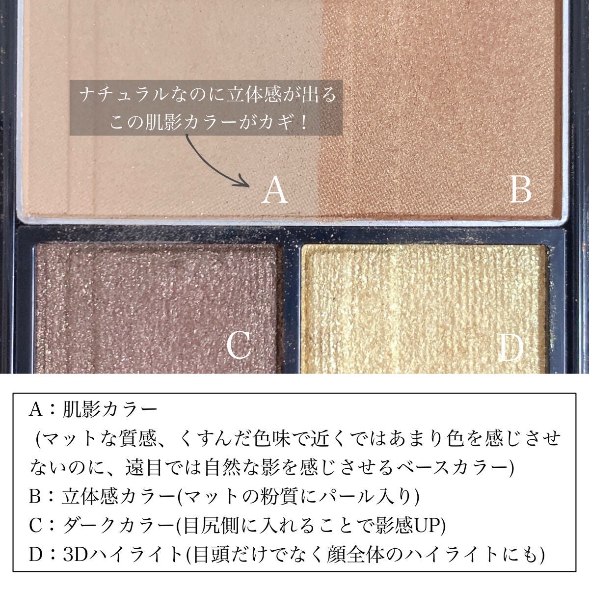 3Dプロデュースシャドウ/KATE/アイシャドウパレットを使ったクチコミ(3枚目)