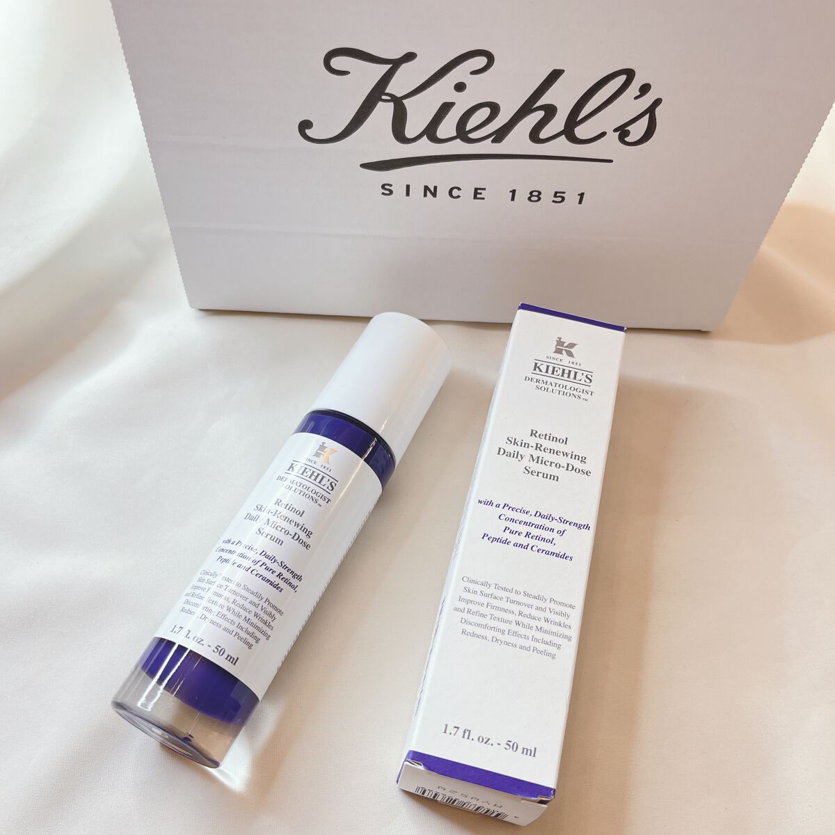 DS RTN リニューイング セラム/Kiehl's/美容液を使ったクチコミ（2枚目）