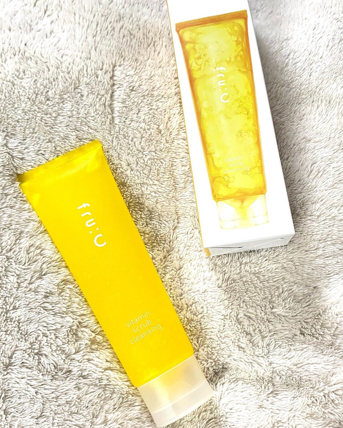ビタミンスクラブクレンジング/Fru:C/クレンジングジェルを使ったクチコミ(2枚目)