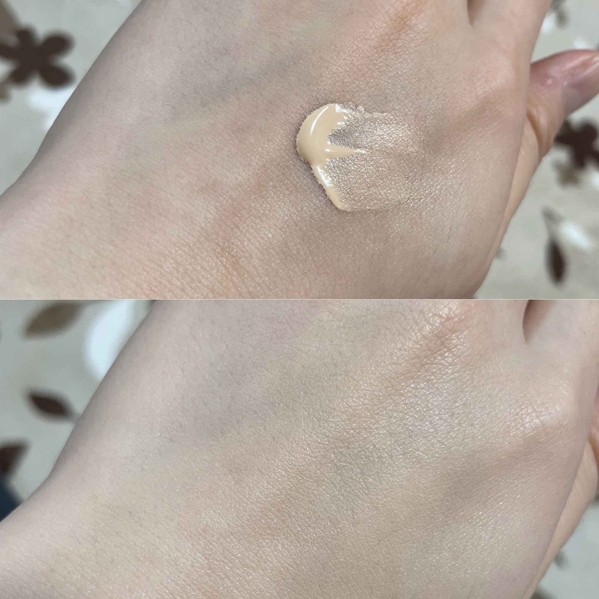 タンイドル ウルトラ ウェア ケア アンド グロウ PO-01/LANCOME/リキッドファンデーションを使ったクチコミ（3枚目）