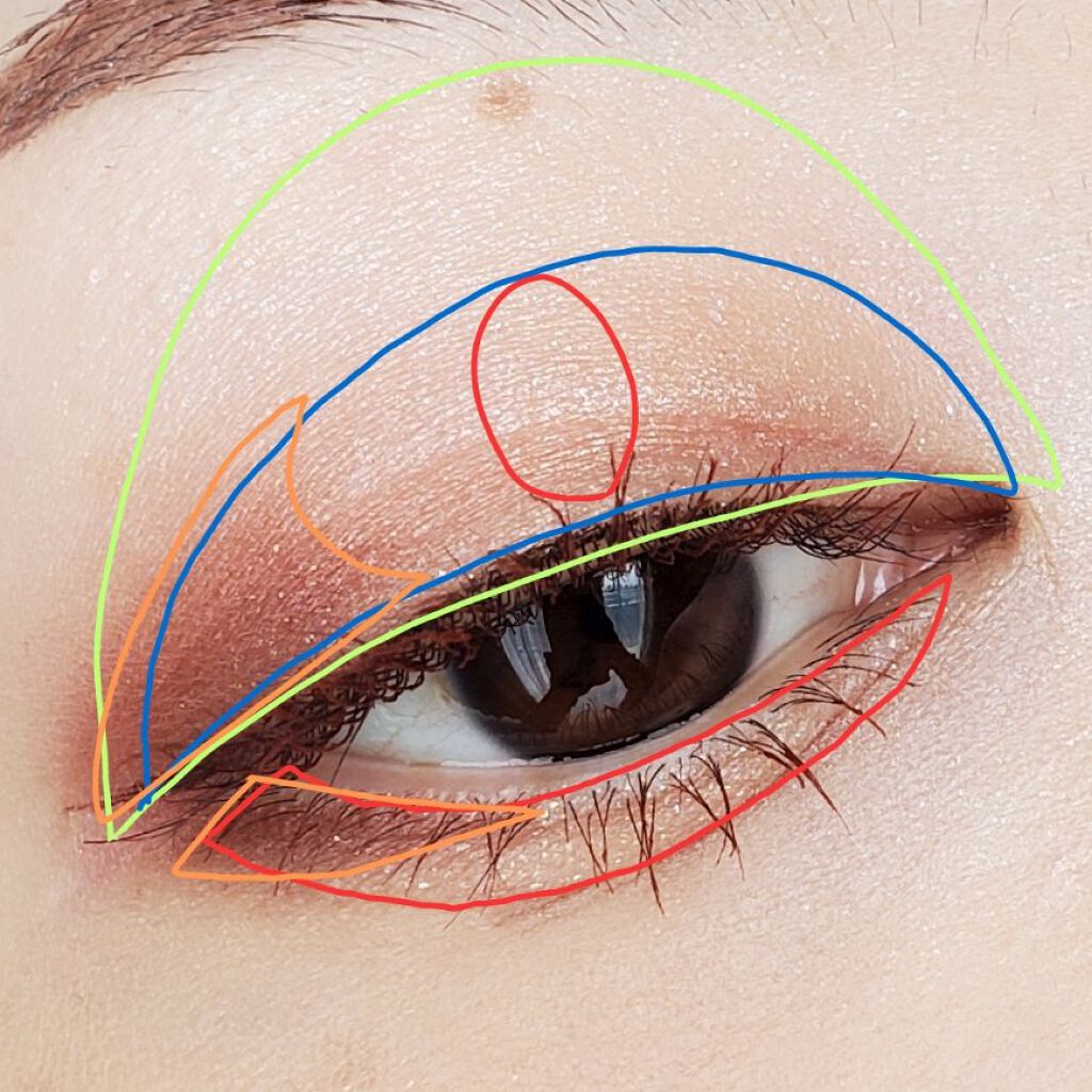 ナイストゥミーチュートランク/マジョリカ マジョルカ/アイシャドウパレットを使ったクチコミ（3枚目）