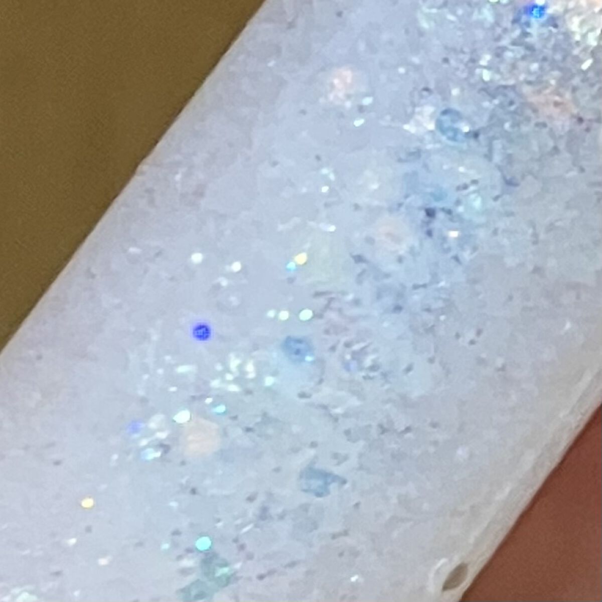 グリッターライナー 103 ホワイトダスト/coou/グリッターを使ったクチコミ（2枚目）