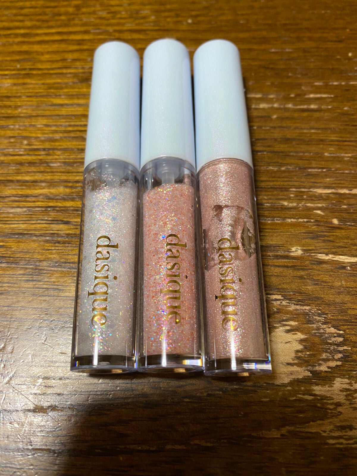 スターリット リキッドグリッター/dasique/メイクアップを使ったクチコミ(2枚目)