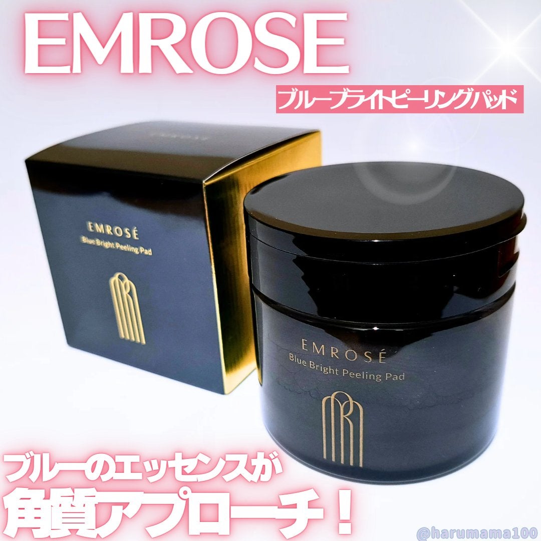 ブルーブライトピーリングパッド/EMROSÉ/トナーパッドを使ったクチコミ(1枚目)