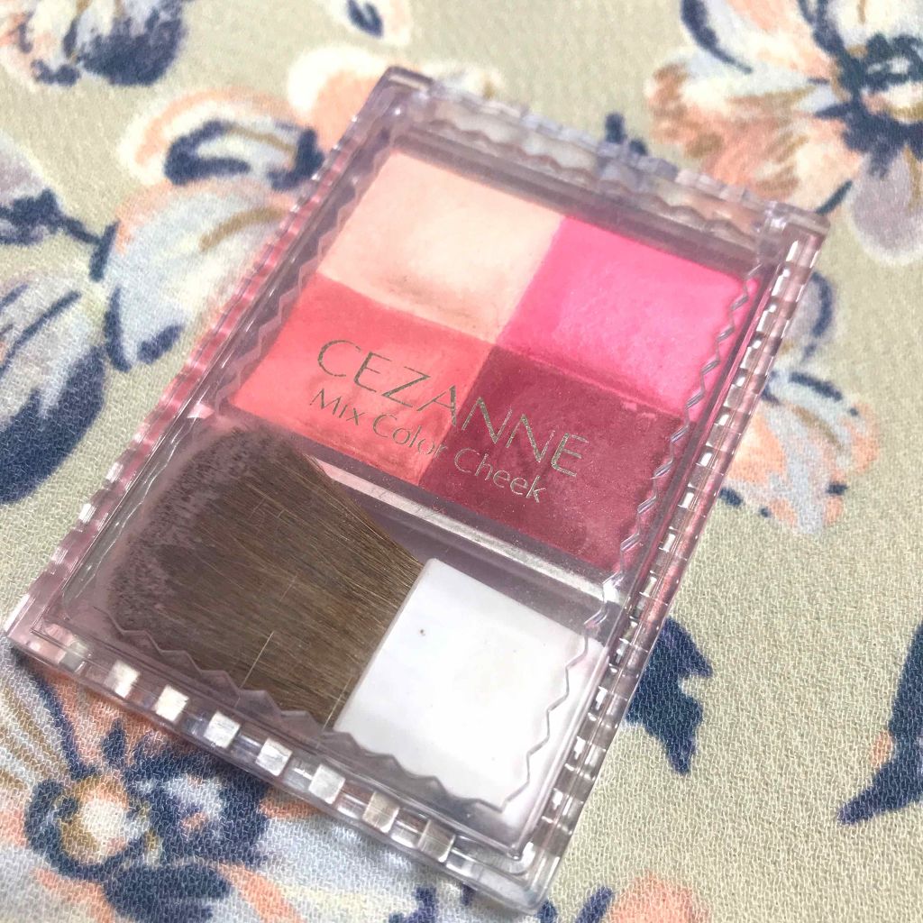 ミックスカラーチーク/CEZANNE/パウダーチークを使ったクチコミ(1枚目)