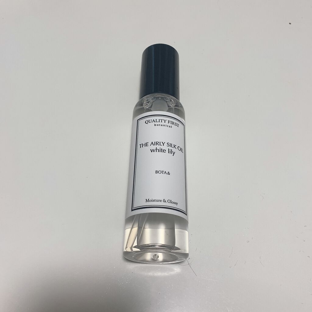 ボタアンド エアリーシルクオイル <white lily>/クオリティファースト/ヘアオイルを使ったクチコミ（1枚目）