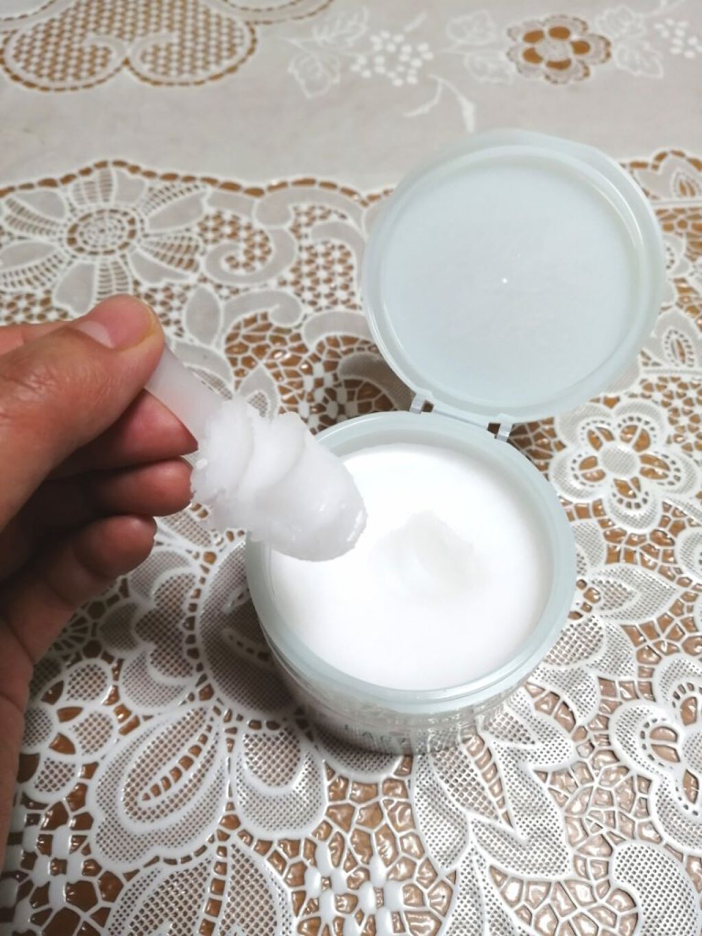 クレンジングバーム/サナ　ラクトステップ/クレンジングバームを使ったクチコミ（2枚目）