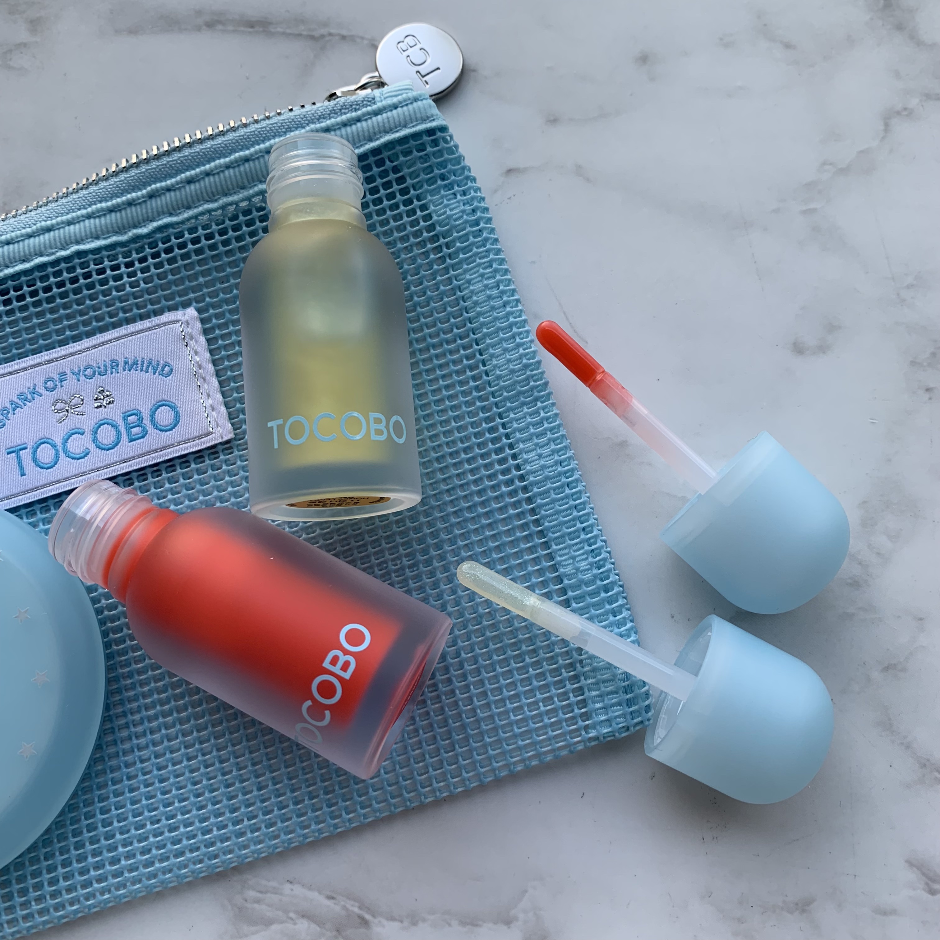 ジューシーベリープランピングリップオイル/TOCOBO/リップグロスを使ったクチコミ（3枚目）