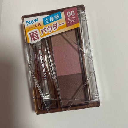 ノーズ&アイブロウパウダー/CEZANNE/パウダーアイブロウを使ったクチコミ(2枚目)