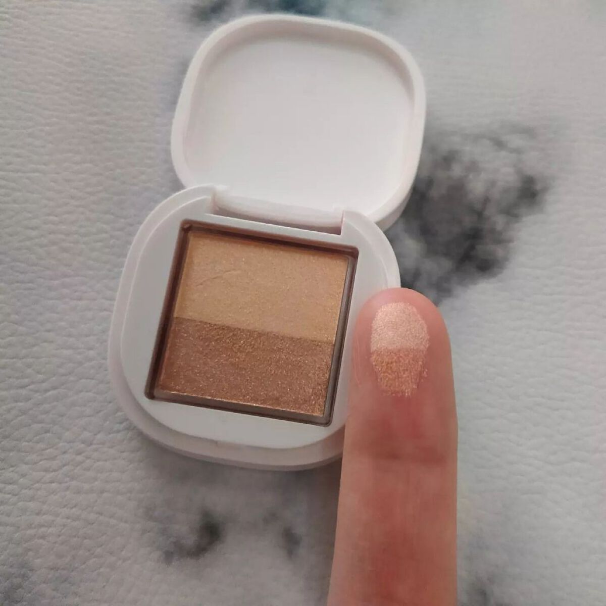 アイカラー 06 ピンク系/media luxe/アイシャドウパレットを使ったクチコミ（2枚目）