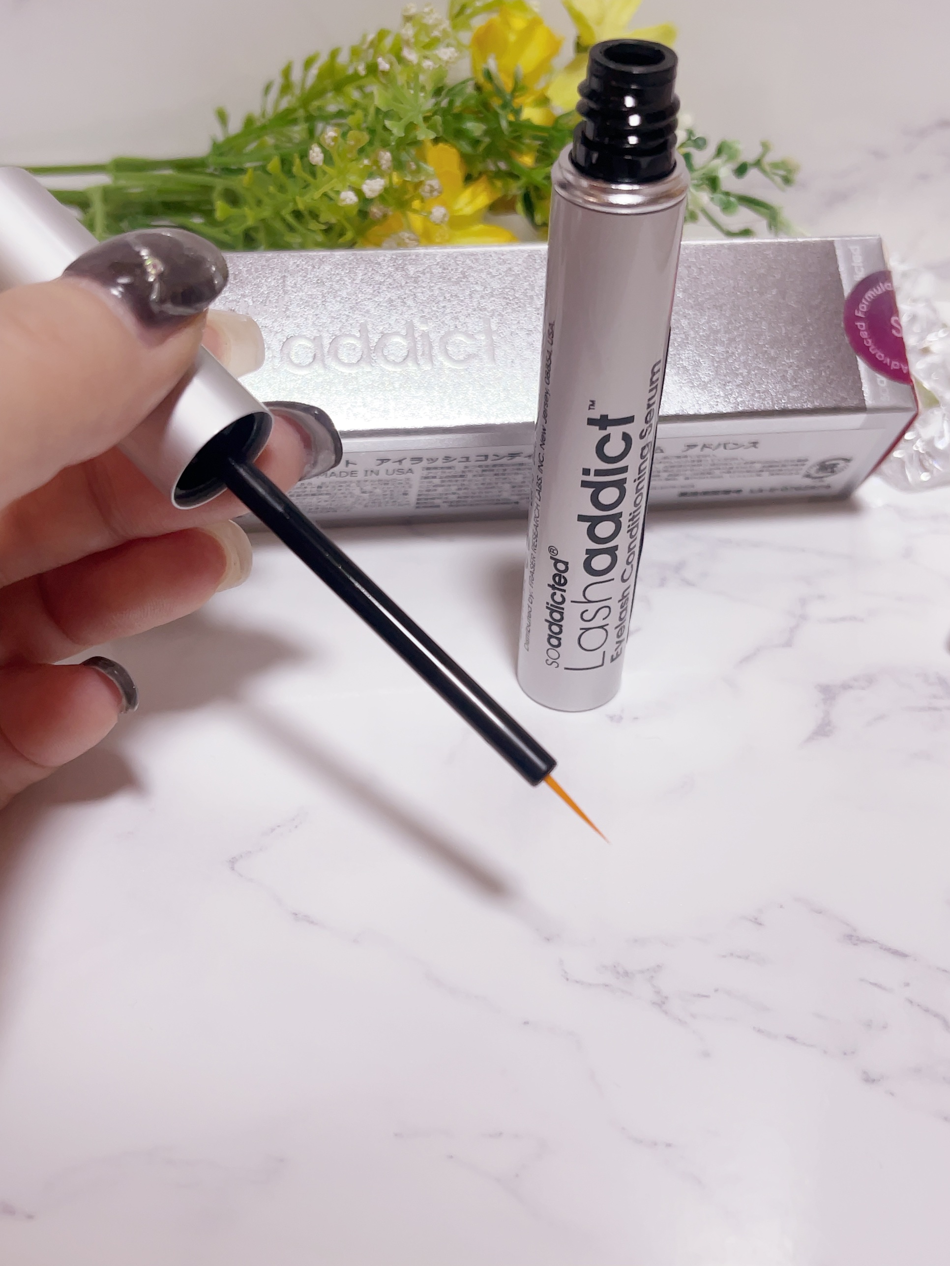 ラッシュアディクト アイラッシュ コンディショニング セラム アドバンス/soaddicted/まつげ美容液を使ったクチコミ（2枚目）