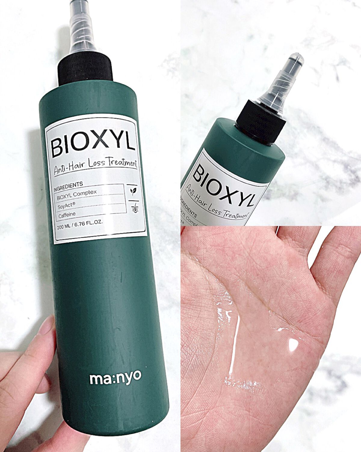 バイオクシル アンチヘアロスライン シャンプー/トリートメント/manyo/市販シャンプーを使ったクチコミ(3枚目)