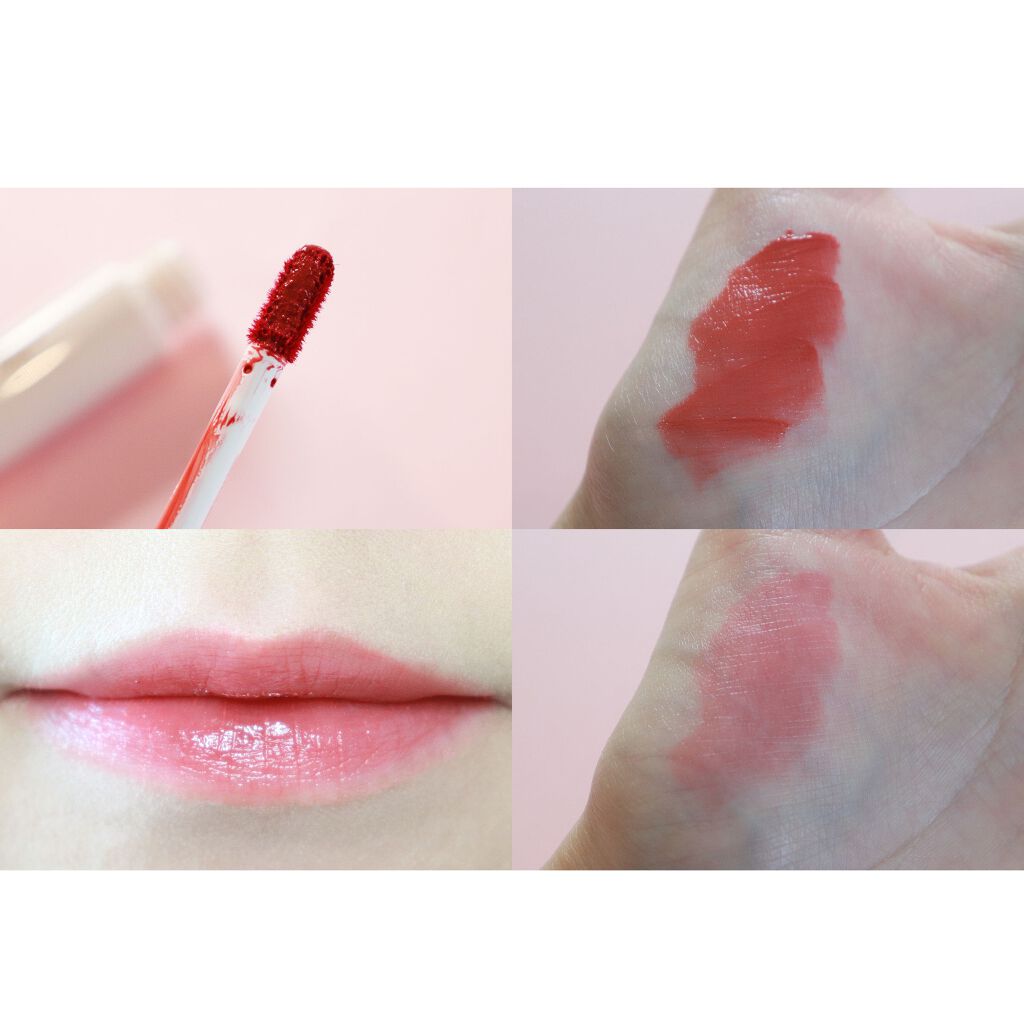 ジューシーリップティント/キャンメイク/口紅を使ったクチコミ(3枚目)