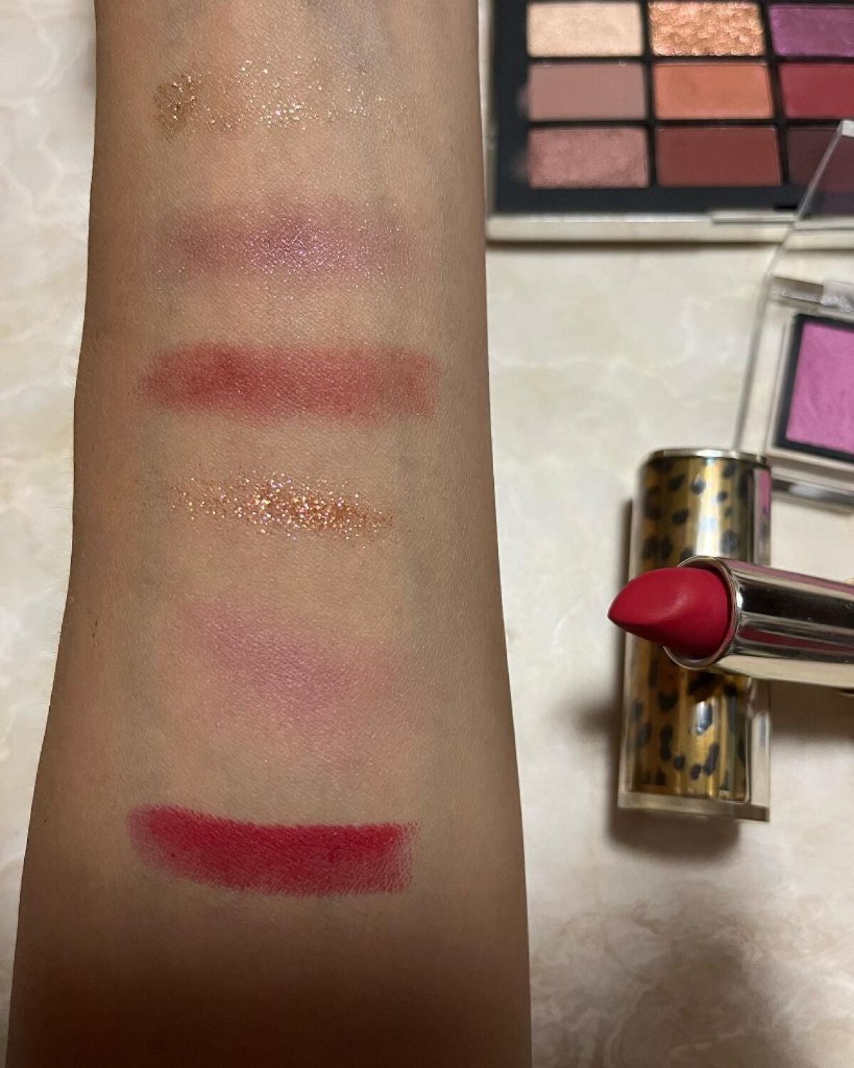 ザ・オンリーワン ラスティングマットカラー リップスティック/DOLCE&GABBANA BEAUTY/口紅を使ったクチコミ(2枚目)