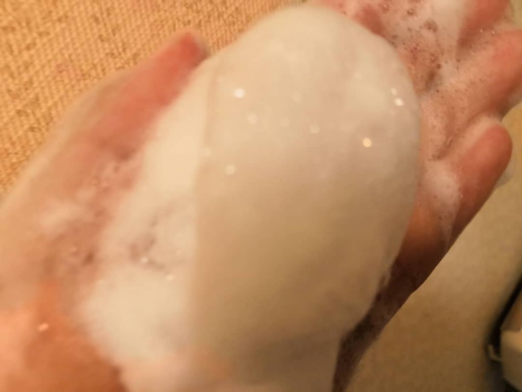 3%フェイスウォッシュ/mon loulou/洗顔フォームを使ったクチコミ(2枚目)